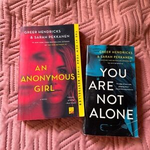 An Anonymous Girl and You Are Not Alone Books